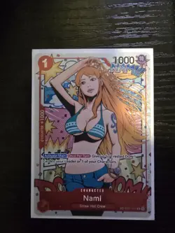 2024 One Piece-Nami #ST01-007 Wings of the Captain-Treasure Rare Foil - Image 1