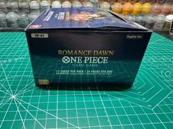 One Piece Romance Dawn BLUE BOTTOM Booster FIRST WAVE NO PACKS - Image 3