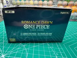 One Piece Romance Dawn BLUE BOTTOM Booster FIRST WAVE NO PACKS - Image 5