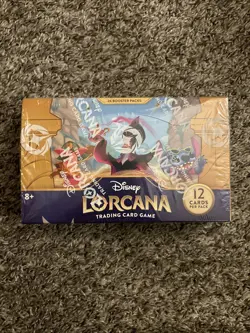 Disney Lorcana: Into the Inklands Booster, 24 Booster Packs , Factory Sealed - Image 1