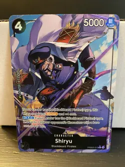 One Piece Card - SHIRYU PRB02-015 (R) Alt Art PRB02 The Best Vol.2 English TCG - Image 1