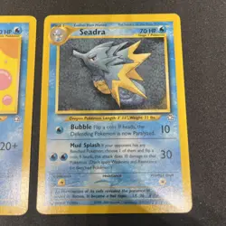 2 Pack : Seadra 48/111 + Horsea 62/111 Pokemon Cards Neo Genesis - Image 2