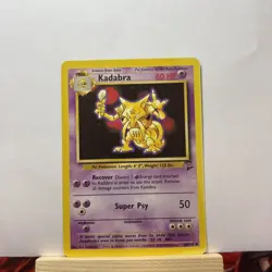 Kadabra 46/130 (HP) Common Base Set 2 2000 WOTC Pokemon Card - Image 3