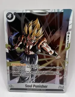 Gogeta Soul Punisher FB05-116 Alternate Art Foil Dragon Ball Super Card Game NM - Image 1