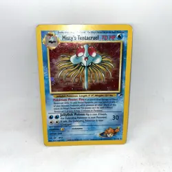 Misty's Tentacruel 10/132 Holo Rare Gym Heroes Pokemon Card - Image 1