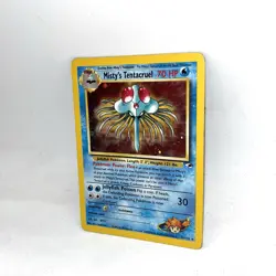 Misty's Tentacruel 10/132 Holo Rare Gym Heroes Pokemon Card - Image 3