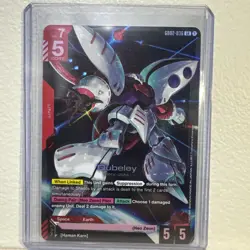 Gundam Card Game Qubeley GD02-036 Legend Rare English Edition - Image 3