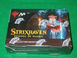 MTG STRIXHAVEN SCHOOL OF MAGES COLLECTOR BOOSTER BOX NEW SEALED 630509958863 - Image 1