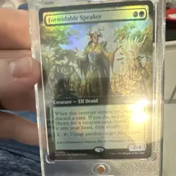 Magic: The Gathering Formidable Speaker Extended Art Foil - Image 1