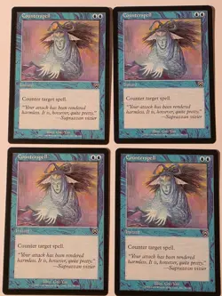 MTG 4X English MERCADIAN MASQUES COUNTERSPELL - Magic the Gathering FREE SHIPPIN - Image 1