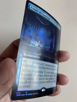 Court Of Cunning (633) *FOIL* EXT ART Commander Legends MTG CMR NM/MT Comb Ship - Image 5