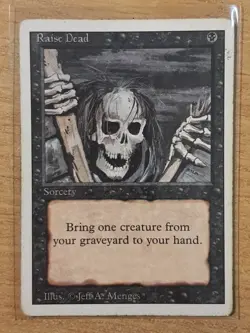 1994 MAGIC THE GATHERING REVISED EDITION RAISE DEAD TD25 - Image 1