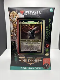 MTG Cabaretti Cacophony Streets of New Capenna Commander Deck Unopened - Image 1