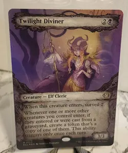 MTG Lorwyn Eclipsed Twilight Diviner Showcase 0315 NM Rare - Image 1