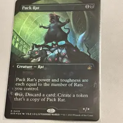 Pack Rat (Anime Borderless) Ravnica Remastered Foil - Image 1