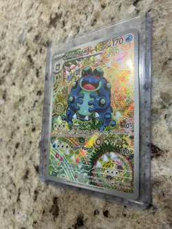 Pokemon TCG Seismitoad Illustration Rare Black Bolt 105/086 Holo - Image 1