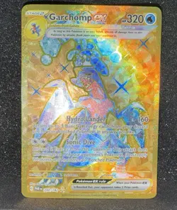 Pokemon Garchomp EX 260/182SV04: Paradox Rift Hyper Rare Full Art Holo Card - Image 1