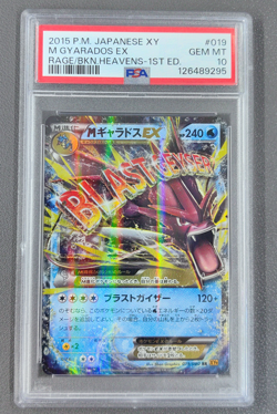 PSA 10 M Gyarados EX 019/080 Rage of the Broken Heavens 1st Ed Japanese Pokemon - Image 1