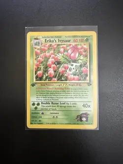 Pokemon TCG Erika's Ivysaur Gym Challenge 1st Edition Uncommon - Image 1