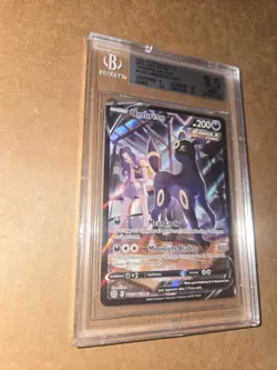 Pokemon TCG Umbreon V TG22/TG30 Trainer Gallery Brilliant Stars BGS 8.5 - Image 3