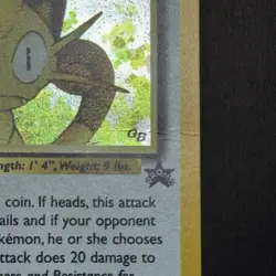 Meowth #10 Holo GB WotC Black Star Promo Vintage Pokemon TCG Card - Image 3