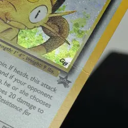 Meowth #10 Holo GB WotC Black Star Promo Vintage Pokemon TCG Card - Image 4
