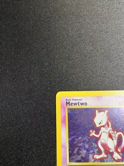 Pokemon TCG Mewtwo #10/102 Base Set Holo Unlimited Rare 1999 WOTC VTG LP - Image 3