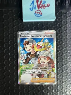 Pokemon Breeder's Nurturing 188/189 Darkness Ablaze 2020✨NM Tiny Crease SEE PICS - Image 2