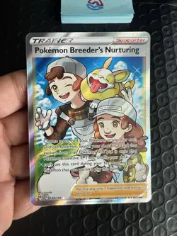 Pokemon Breeder's Nurturing 188/189 Darkness Ablaze 2020✨NM Tiny Crease SEE PICS - Image 5