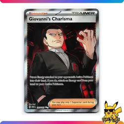 Giovanni's Charisma - 197/165 - 151 - Pokemon TCG - [NM] - Image 1