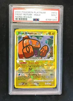 Pokemon Frost Rotom Rising Rivals Reverse Holo #RT2 PSA 9 MINT - Image 1