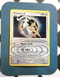 Pokemon Arceus #AR5 Arceus (AR5) Holo Rare - Image 1