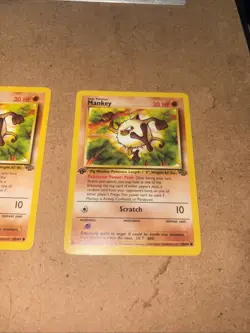 Pokemon Tcg 1st Edition Mankey 55/64 Jungle Regular - Image 3