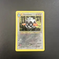Forretress 2/75 Neo Discovery Unlimited Pokemon Card Holo Rare Moderately Played - Image 1