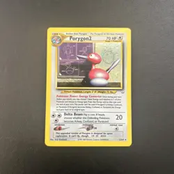 Porygon2 12/64 Neo Revelation Unlimited Pokemon Card Holo Rare Lightly Played LP - Image 1