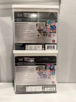 Pokemon TCG Sword & Shield Evolving Skies ETB W/ Acrylic Case 2x - Image 4