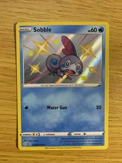 Pokemon TCG Sobble - Shining Fates: Shiny Vault SV025/SV122 - Image 1