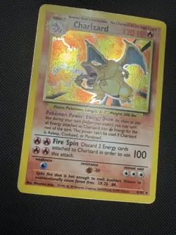 Pokemon TCG Charizard Base Set 4/102 Holo 1999-2000 Wizards Base Set... - Image 3