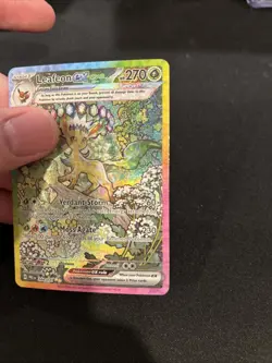 Pokemon TCG Prismatic Evolutions Leafeon EX 144/131 Special Illustration Rare - Image 2
