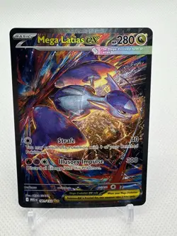 Pokemon TCG Mega Latias EX 181/132 Mega Evolution English - Image 1