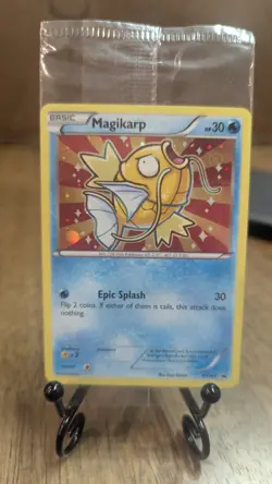 Pokemon TCG Magikarp XY143 Black Star Target Promo Holo 2016 Sealed - Image 1