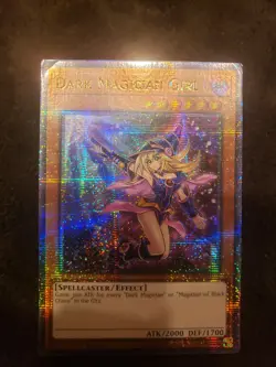 Yu-Gi-Oh! Dark Magician Girl (7th Art) - RA04-EN107 - Quarter Centry (Played) - Image 1