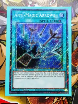 Anti-Magic Arrows (Platinum Secret Rare) - RA03-EN264 - Yu-Gi-Oh TCG - Image 1