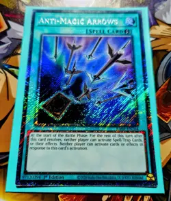 Anti-Magic Arrows (Platinum Secret Rare) - RA03-EN264 - Yu-Gi-Oh TCG - Image 2