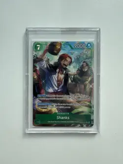 One Piece TCG-Shanks R Alt Art The Azure Sea’s Seven OP14-027NM English - Image 1