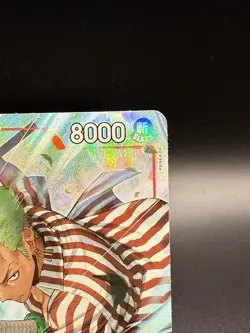 Roronoa Zoro OP14-015 English Foil (Alt Art) One Piece Azure Sea’s Seven - Image 4