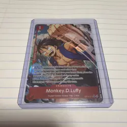 One Piece TCG OP14-013 Monkey .D. Luffy Alt Art Card Game CCG English NM - Image 1