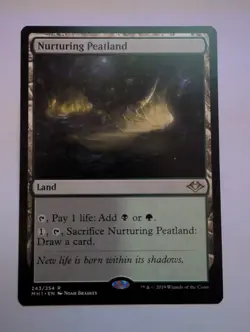 Nurturing Peatland Modern Horizons Regular Card MTG NM - Image 1