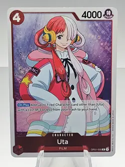 One Piece Card Game Uta OP01-005 Romance Dawn ENGLISH FOIL - Image 1