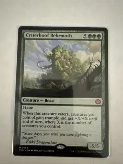 Craterhoof Behemoth Tarkir: Dragonstorm Regular #0138 FREE SHIPPING MTG - Image 1